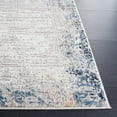 thumbnail image 3 of SAFAVIEH Parker Orval Distressed Polyester Runner Rug, Taupe/Ivory Blue, 2' x 8', 3 of 8