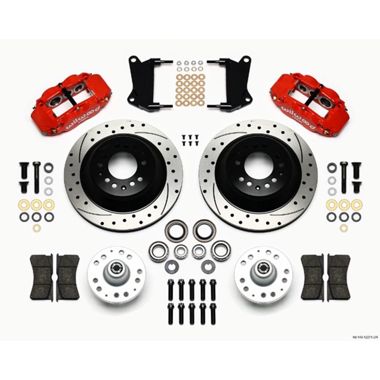 Wilwood HD Front Brake Kit 67-72 Camaro/Nova Drilled Wilwood HD Front Brake Kit 67-72 Camaro/Nova Drilled