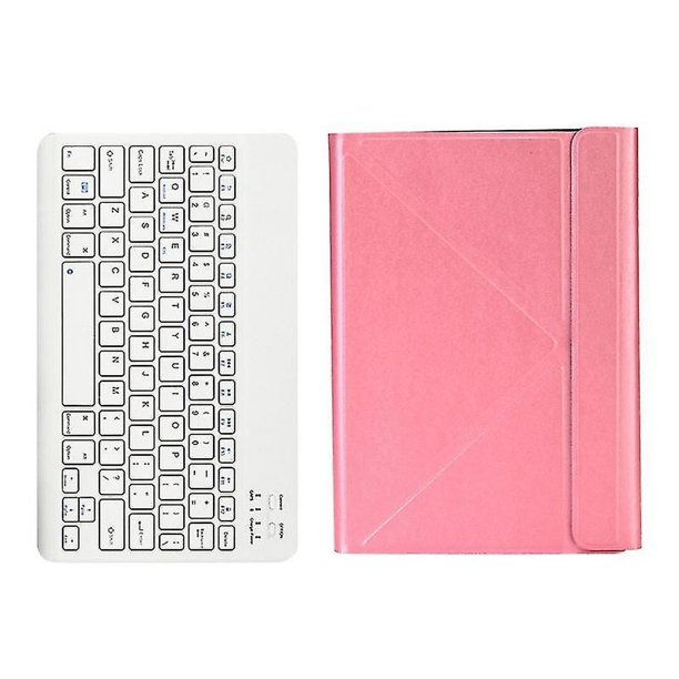 Funda para tablet Taipower P20hd M40 Alldocube + teclado inalámbrico (rosa)