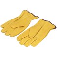 thumbnail image 3 of Guantes de piel de vaca con dedos completos, Protector de manos resistente a cortes para trabajo, jardinería, apicultura, talla L, 3 of 10