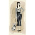 thumbnail image 2 of Popp, Grace 11x18 White Modern Wood Framed Museum Art Print Titled - The Best Accessory III, 2 of 4