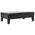 thumbnail image 2 of SAFAVIEH Jordan Modern Glam Tufted Cocktail Ottoman, Black, 2 of 11