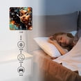thumbnail image 4 of 12 Inch Wall Clock Battery Operated Silent Clock Decorative for Office, Kitchen, Outdoor, Living Room，Beautiful African Woman Drawing, 4 of 4