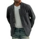 thumbnail image 1 of Chaqueta de color sólido de moda con bolsillo de un solo pecho para hombre Abrigo de prendas de vestir básico informal Pompotops  oipoqjl12376, 1 of 3