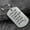 E 3N6, variant on under $5 Personalized Keychain with Inspirational Message, Stainless Steel Gift for Grandma and Grandpa, Safety Reminder Tag