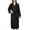 A-Black, variant on Robes for Women Soft Plush Bathrobe Womens Fleece Fuzzy Robes Ladies Bathrobes for Winter