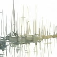 thumbnail image 2 of Caroline, Emma 26x26 White Modern Wood Framed Museum Art Print Titled - Early Morning Wharf II, 2 of 4