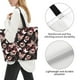thumbnail image 3 of Balery Butterflies1 Bolsa Tote Estilo Estético con Cremalleras, Bolsa de Hombro, Bolsa de Compras Grande y Plegable, 3 of 8