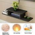 BiJun Floating TV Stand Wall Mounted, Router DVD Shelf, for One/PS4