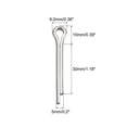 thumbnail image 2 of Dividido Chaveta Pasadores Inoxidable Acero Clip Sujetador Accesorio para Auto Mecánica 5 mm x 30 mm, 2 of 5