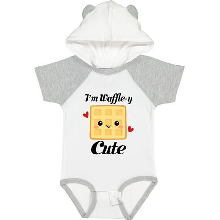 

Inktastic Waffle Pun Im Waffle-y Cute Girls Baby Bodysuit