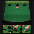 thumbnail image 2 of Raindrops Golf Putting Mat with Multi-Hole , EVA Non- Bottom Indoor Putter Trainer for Practice and Fun, 2 of 8