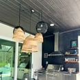 thumbnail image 6 of WP93 - Foam Wood Ceiling Planks 39 in x 6 in Coffee Brown (78 Sq.ft / Pack) - 48 Pieces, 6 of 7