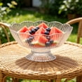 thumbnail image 5 of Modern Decorative Fruit Drainage Basket, Tiered Candy Serving Tray for Tabletop Organization, Stylish Snack and Dried Nut Platter for Home Use, SouMaox, 5 of 8