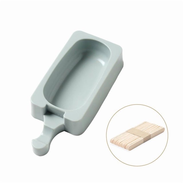 Molde de paletas de helado de silicona hecho a mano - Máquina for hacer helados DIY for golosinas caseras