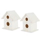 thumbnail image 2 of Casa De Pájaros De Madera, Casa De Pájaros De Decoración Al Aire Libre, 2 Piezas Para Golondrinas De Pájaros ANGGREK BE6457, 2 of 8