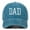 Sky Blue, variant on HuangHuanChen Baseball Caps for Men Women Dad Promoted To Dad Daddy Established Hats For Men Washed Distressed Baseball Cap Dad Embroidered Pigment Dyed Profile Cotton Cap Sun Hats for Women Grey