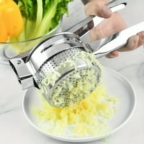 Large 15oz Potato Ricer, Heavy Duty Stainless Steel Potato Masher and Ricer Kitchen Tool, Press and Mash Kitchen Gadget For Perfect Mashed Potatoes - Everytime