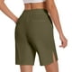 thumbnail image 4 of WILLBEST Pantalones Capri Casuales para Mujer, de Verano, Elásticos, Hasta La Rodilla, para Entrenamiento, Yoga, Informales, con Cintura Elástica, con Bolsillos, 141 Chica, 4 of 5