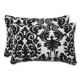 thumbnail image 2 of Pillow Perfect Inc. 353449 Essence Noir-Beige Rectangle Jeté Oreiller (Lot de 2), 2 of 3