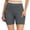 Biker Shorts-38Dark Gray, variant on Biker Shorts for Women High Waisted with Pockets Tummy Control Pull on Yoga Shorts Mid Thigh Smooth Fitted Compression Shorts Athletic Running Legging Biker Shorts Gym Wear