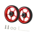 thumbnail image 4 of Almencla Roues Faciles pour Vélo Pliant Remplacement Pièces de Rechange Stable Easywheel Corps Épais Rouge, 4 of 8