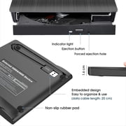 External CD DVD Drive with USB 3.0 Portable DVD/CD+/-RW Player Burner for Laptop PC Mac HP