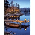 thumbnail image 4 of Buffalo Games - Darrell Bush - Crescent Moon Bay - 1000 Piece Jigsaw Puzzle, 4 of 5