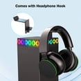 thumbnail image 3 of Adjustable Cooling Fan for Xbox Series X Console Intelligent Temperature Control Function RGB Lighting Effect Radiator with Headphone Hook, 3 of 9