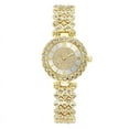thumbnail image 2 of Resicozy Womens Quartz Watches Bracelet with Design Classic Round Case Modern Timepiece Gifts for Her Gold, 2 of 3