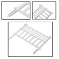 thumbnail image 4 of CHOK Plastic Outdoor Decor Garden Flower Edger Fence  Border  Set of 4 Panels, 4 of 5