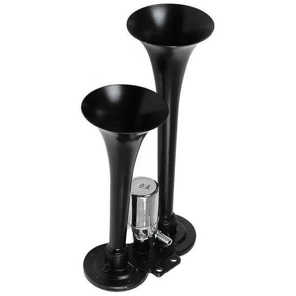 Riforla 12V Car Air Horn Air Horn Kit Truck Car Horn Air Horn with Compressor Any 12V Vehicle Truck Motorcycle Pickup Train Car Boat ! Car Accessories B
