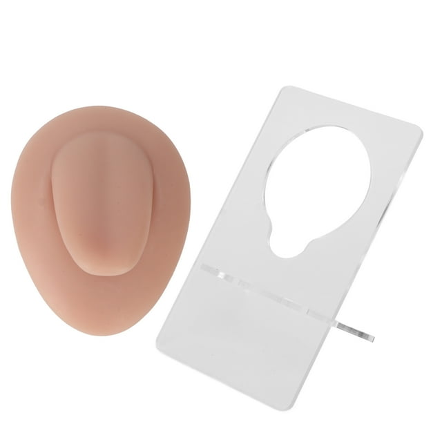 Modelo de lengua de silicona suave 3D para acupuntura, flexible, para enseñar, color de piel medio.
