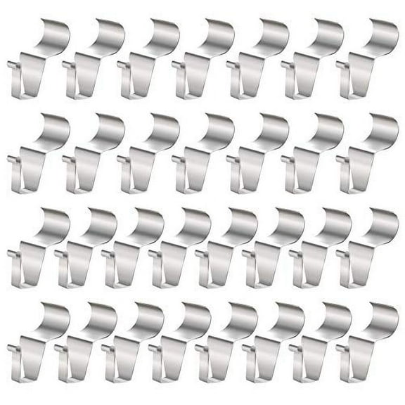 (30 Pack) Vinyl Siding Hooks Hanger, No-Hole Needed Heavy Duty Vinyl Siding Clips For Hanging Outdoor Decorations