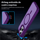 thumbnail image 5 of Funda Case Deluxe Ergonomica Compatible Con Magsafe De Mr. Gadgets, Con Tecnología Qi, Anticaídas, Máxima Protección, Para iPhone 14 PROMAX Color Morado., 5 of 7