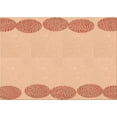 thumbnail image 1 of Ahgly Company Indoor Rectangle Patterned Pastel Orange Area Rugs, 3' x 5', 1 of 6