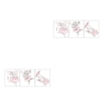 thumbnail image 3 of ziyahi Wide Application Wall Stickers For Baby - Easy To Install And Cute Durable Wall Cartoon Sticker as shown 2Set, 3 of 6