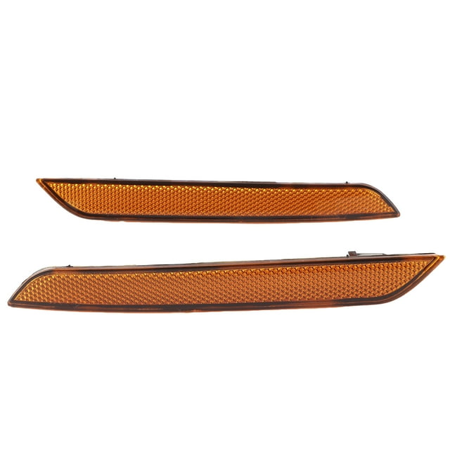 KIMISS Side Marker Light Turn Signal Lamp Assembly Replacement, 2Pcs Side Marker Light 63147187087 Front Bumper Reflector Lamp For E71/X6/E70/X5M