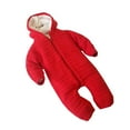 thumbnail image 5 of Amazing Snazzy Hooded Full Knitted Boys and Girls Romper, 5 of 7