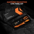 thumbnail image 4 of KastKing 5Pc Fishing Tool Kit with Digital Fish Scale, Lip Gripper & Tape Measure, 7" Fillet Knife and 8" Split Ring Pliers ToughTide, 4 of 9