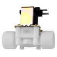 thumbnail image 4 of Electric Solenoid Valve DC 12V DN20 G34 Plastic Electromagnetic Valve Normally Closed Water Inlet Switch, 4 of 8