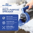 thumbnail image 2 of Snow Joe 2 Pack Handheld All-Season Multi-Purpose Spreader, 5 Lb Capacity, Blue/Black, 2 of 4