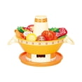 thumbnail image 1 of HILABEE Simulation Kitchen Playset Toy ,Pretend Play with Light Cooking Tools ,Learning Yellow, 1 of 9
