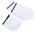 thumbnail image 3 of 2 pares de guantes de cera de parafina Tratamiento de baño de caña Guantes de algodón Terry Cubiertas de pies para manos para SPA (guantes y funda de pie cada una para un par), 3 of 5