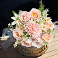thumbnail image 3 of PLPPYFS Roses Artificial Flowers Bouquets Box Set for DIY Bridal Wedding Shower Decorations Fake Floral Arrangements for Baby Shower Party Table Centerpieces Home Decor Indoor Outdoor, 3 of 6