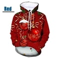 thumbnail image 4 of Sudadera con capucha con gráficos navideños para hombres, impresión 3D de Feliz Navidad, novedad en sudaderas y sudaderas, suéteres divertidos para niños, moda para mujeres, 4 of 5