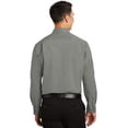 thumbnail image 2 of Port Authority SuperPro Twill Shirt-3XL (Monument Grey), 2 of 6