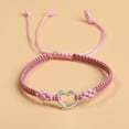thumbnail image 3 of AOOOWER Fashionable Simple Woven Bracelets for Women Hollow Love Heart Designs Suitable for Parties and Dates Decoration, 3 of 15