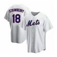 thumbnail image 1 of Maillot de Baseball Mets Fraise No. 18 Maillot Brodé, 1 of 2