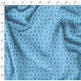 thumbnail image 4 of Soimoi Blue Poly Georgette Fabric set square & scale Hardware Print Sewing Fabric Yard 42 Inch Wide, 4 of 5